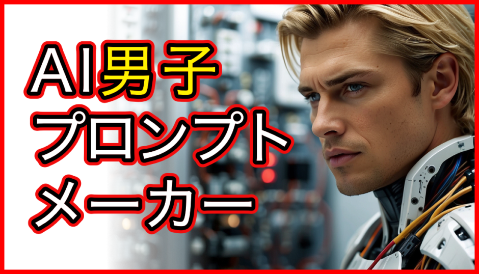 AI男子プロンプトメーカー